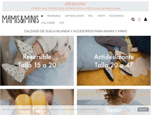 Tablet Screenshot of mamisandminis.com